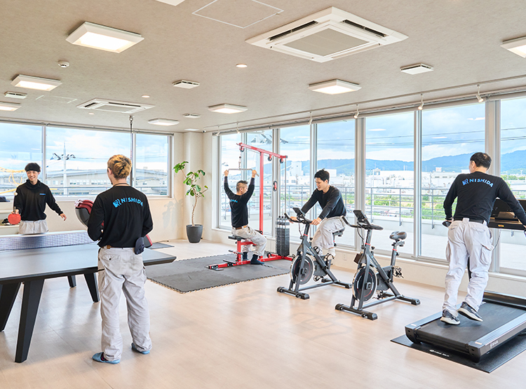 写真:トレーニングルーム