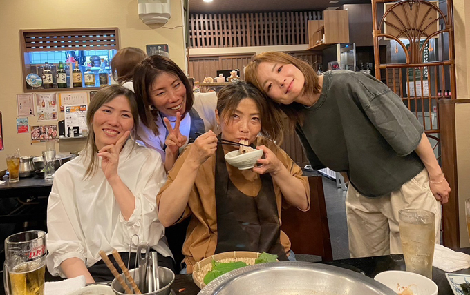 写真:納涼会の様子